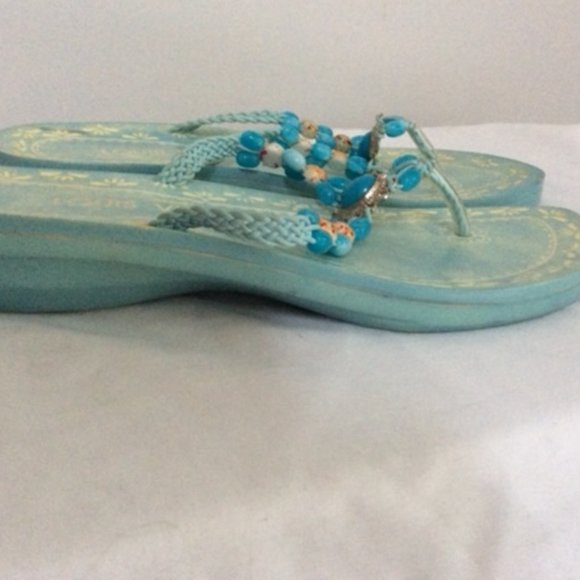 🌟🌸HOST PICK 🌟🌸 NWOT Louis Vuitton Sandals Thong/Slide Shoes US Size 9 - Picture 5 of 7